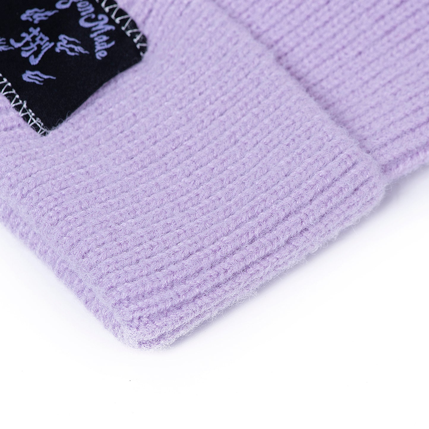 Lop Rabbit Ear Beanie Purple