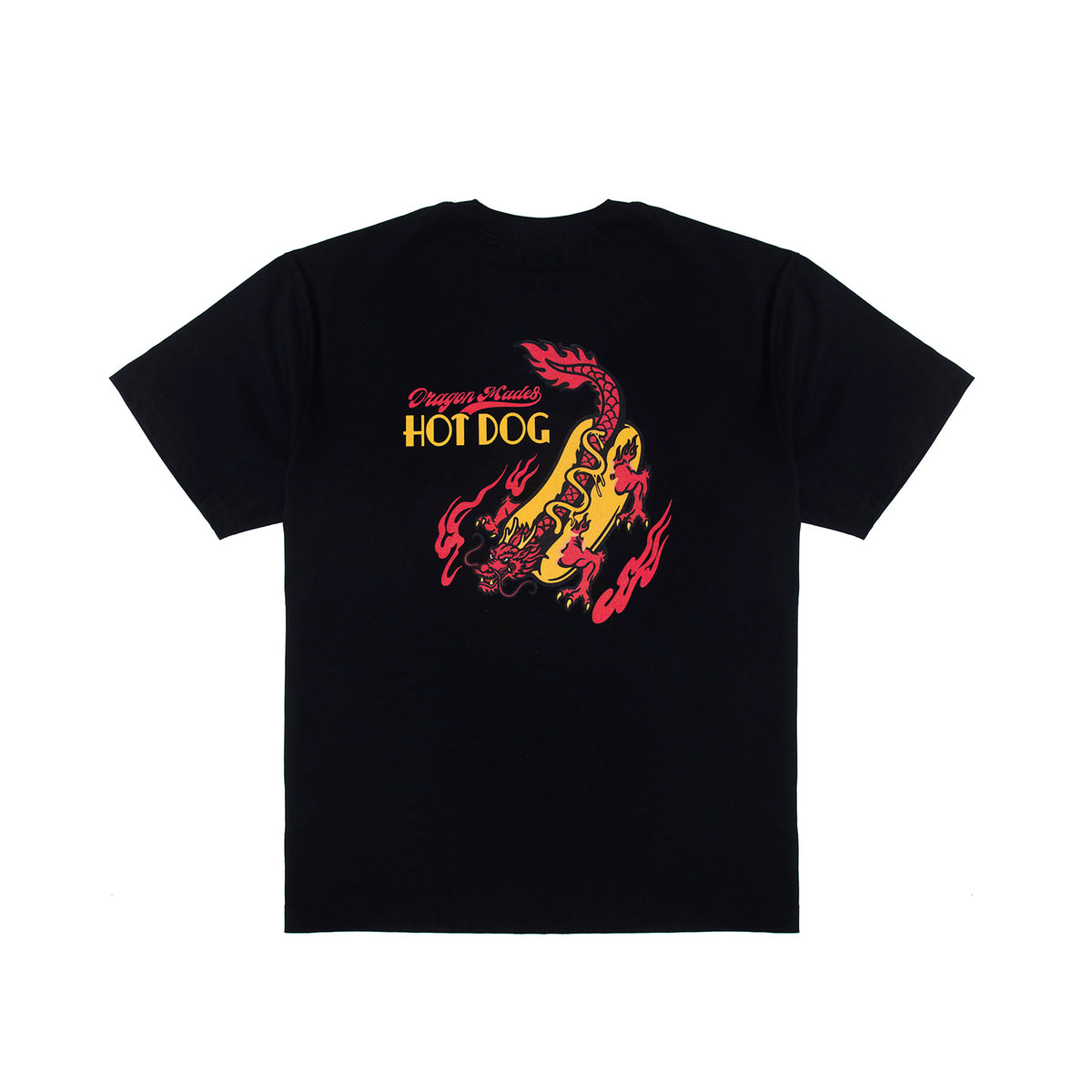 Hot Dog Tee Black