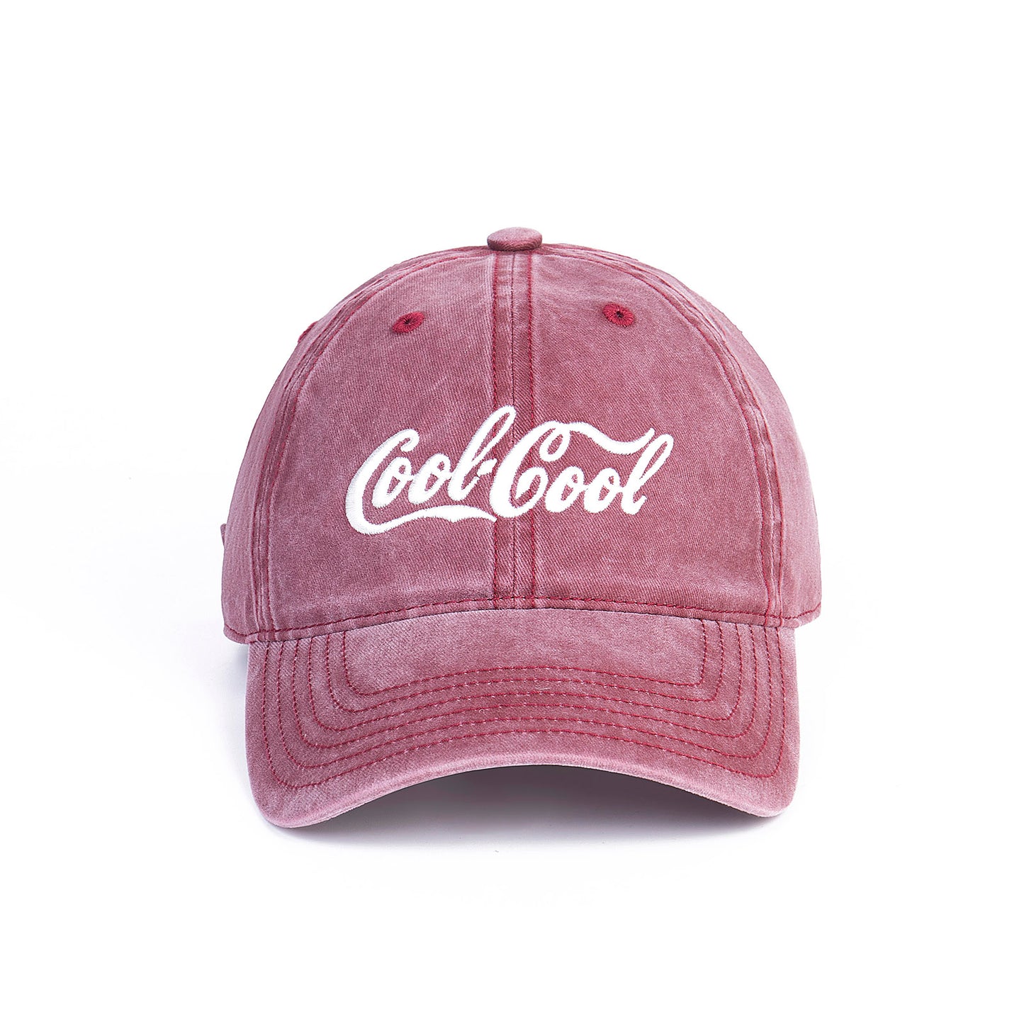 Cool-Cool Cap Washed Red