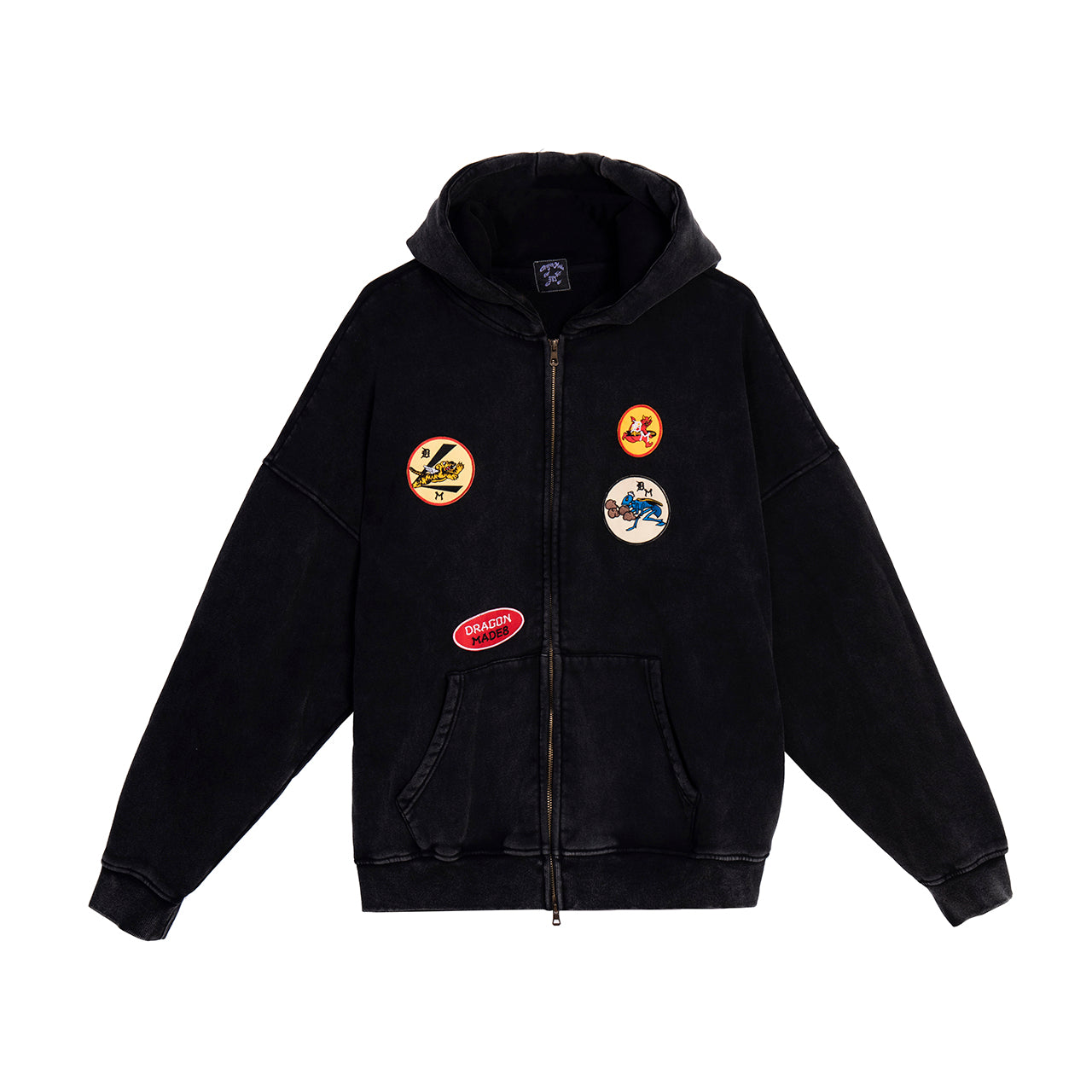 DM8 Patches Hoodie