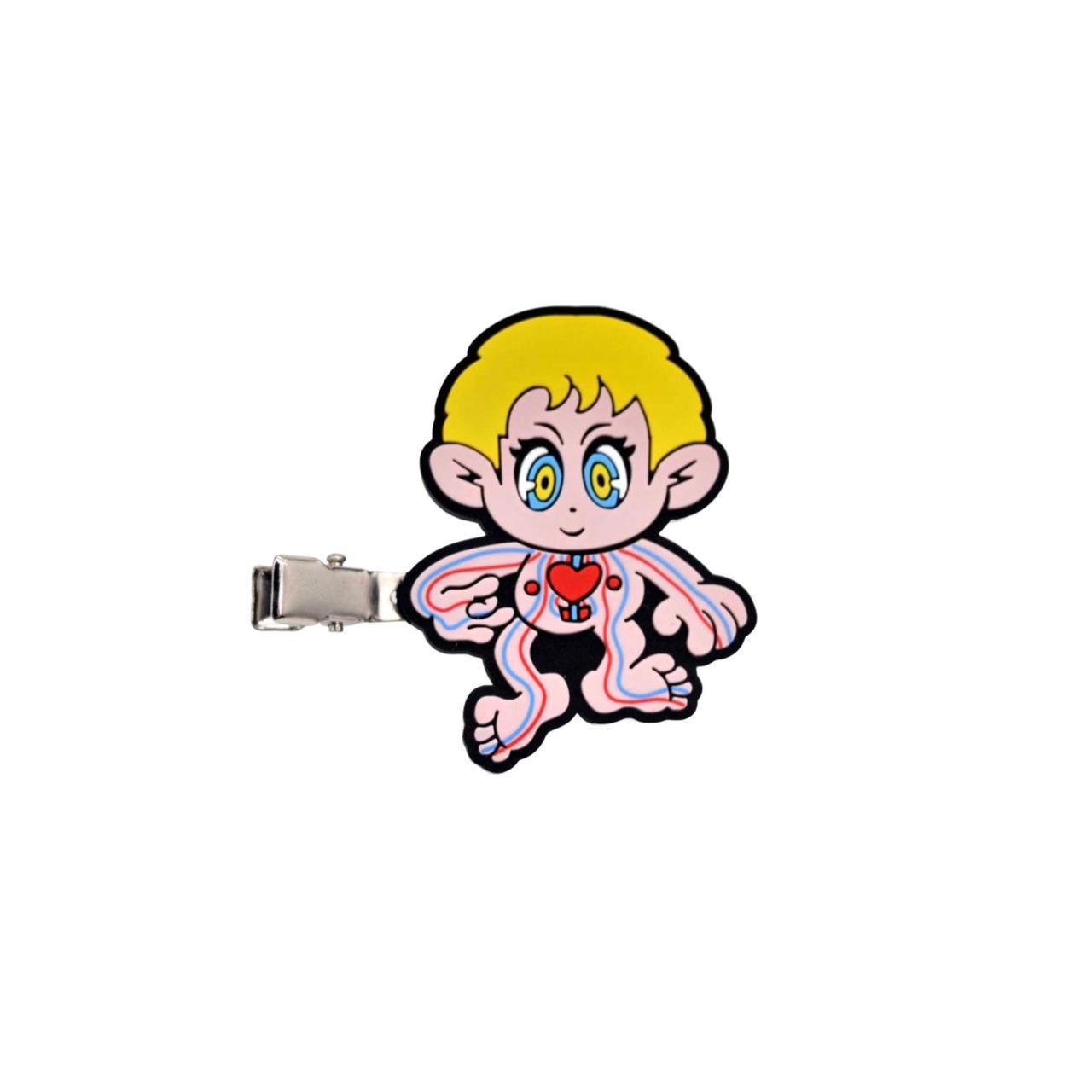 有心人 Yellow and Blue Boyz Hairclips