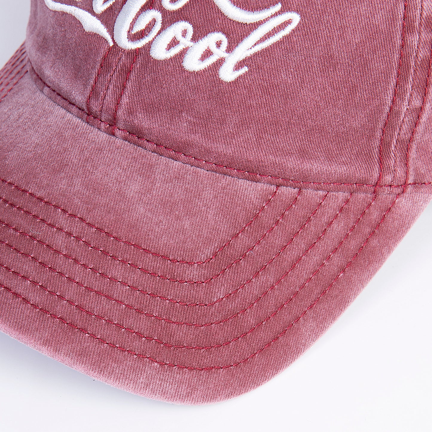 Cool-Cool Cap Washed Red