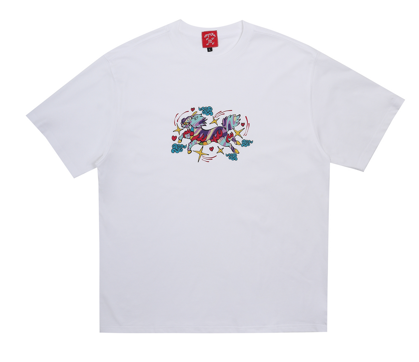 Dreamy Kirin Tee White