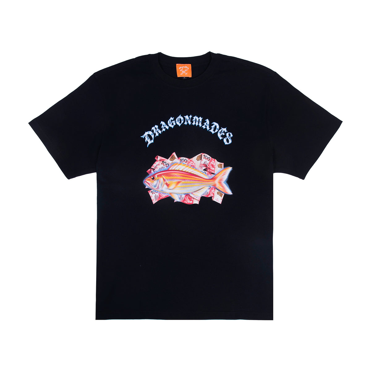 紅衫魚 Dollar Bills Fish Tee Black