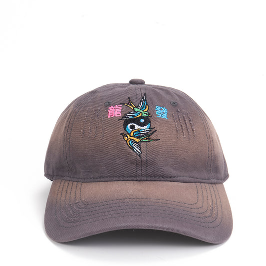 太極燕子 Cap Washed Grey