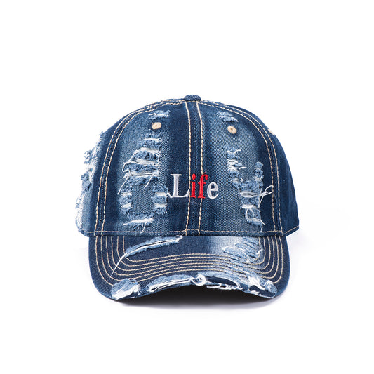 Broken Life Cap ver. 2 Denim Blue