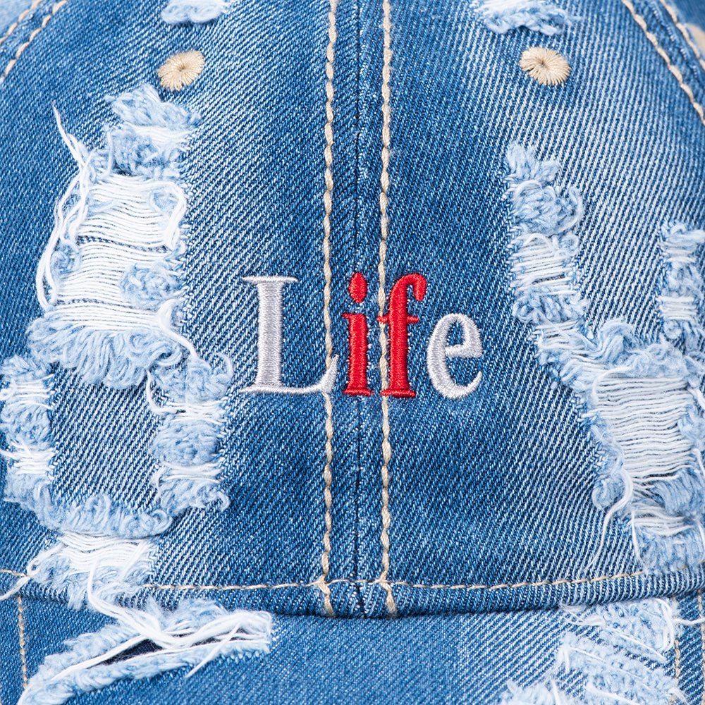Broken Life Cap ver. 2 Denim Light Blue