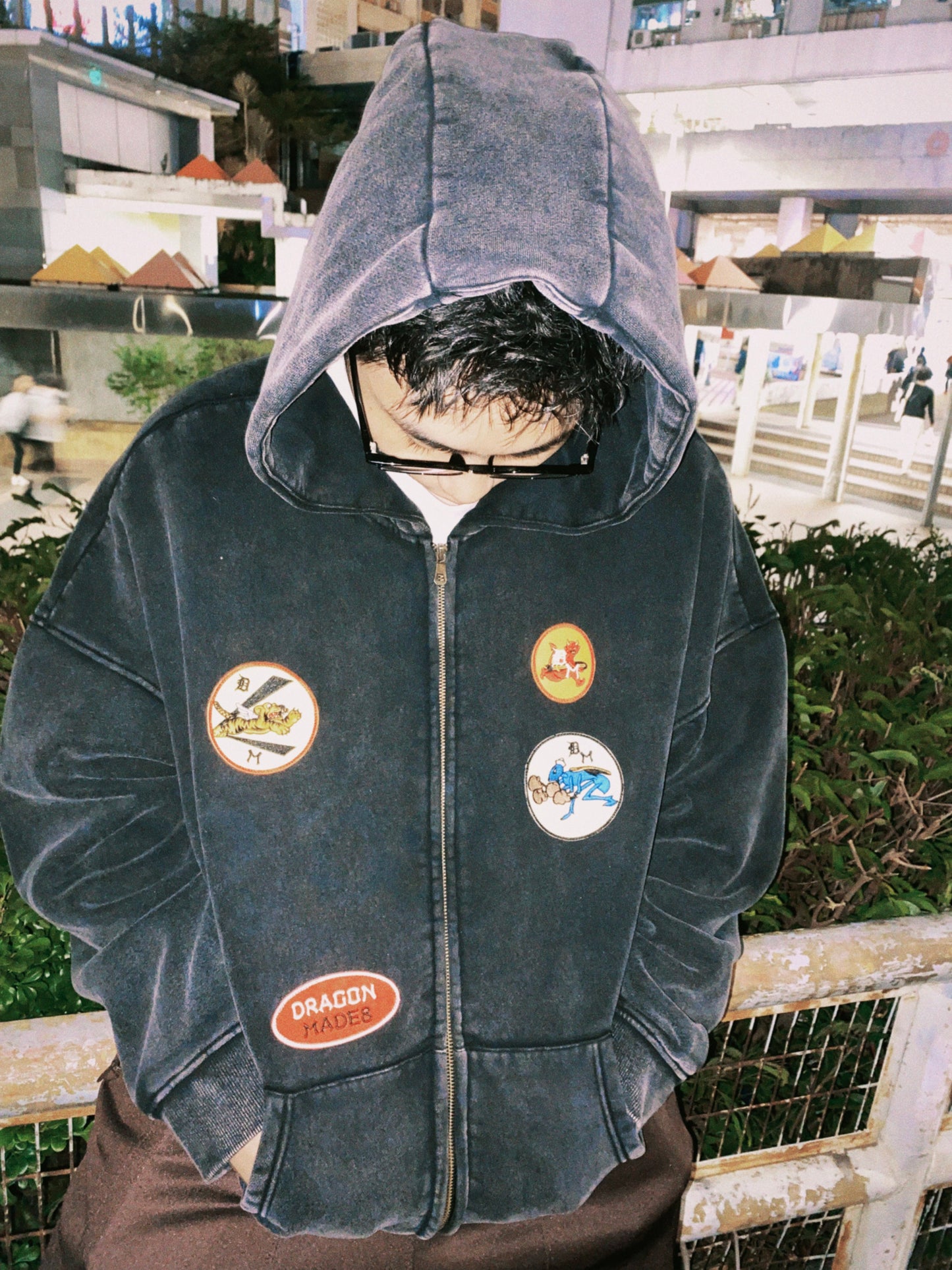 DM8 Patches Hoodie