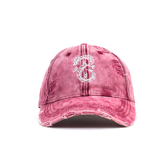 Tribal 8 Cap Washed Red