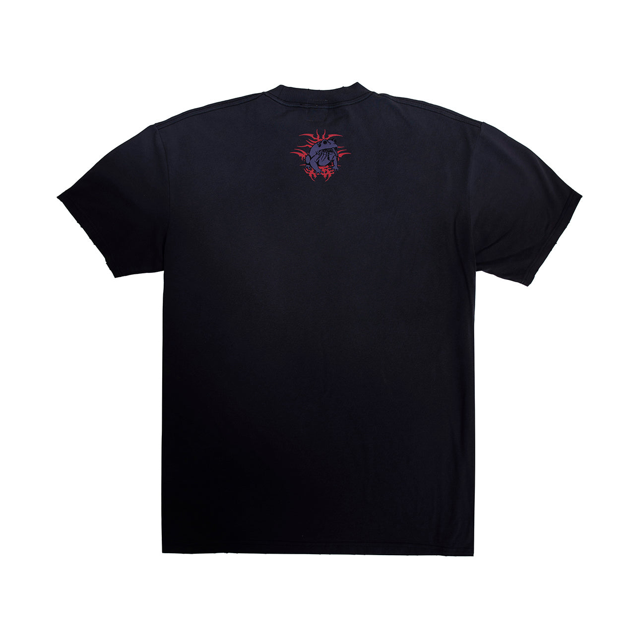 新 五毒 New Five Toxics Tee Washed Black Grey