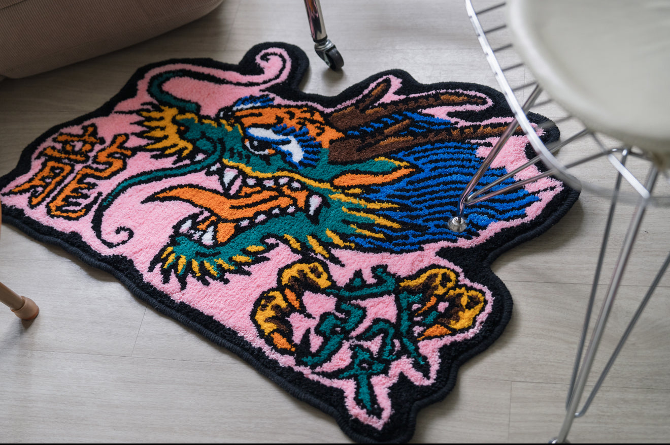 DM8 x Tattooerjan8: Dragon Head Rug