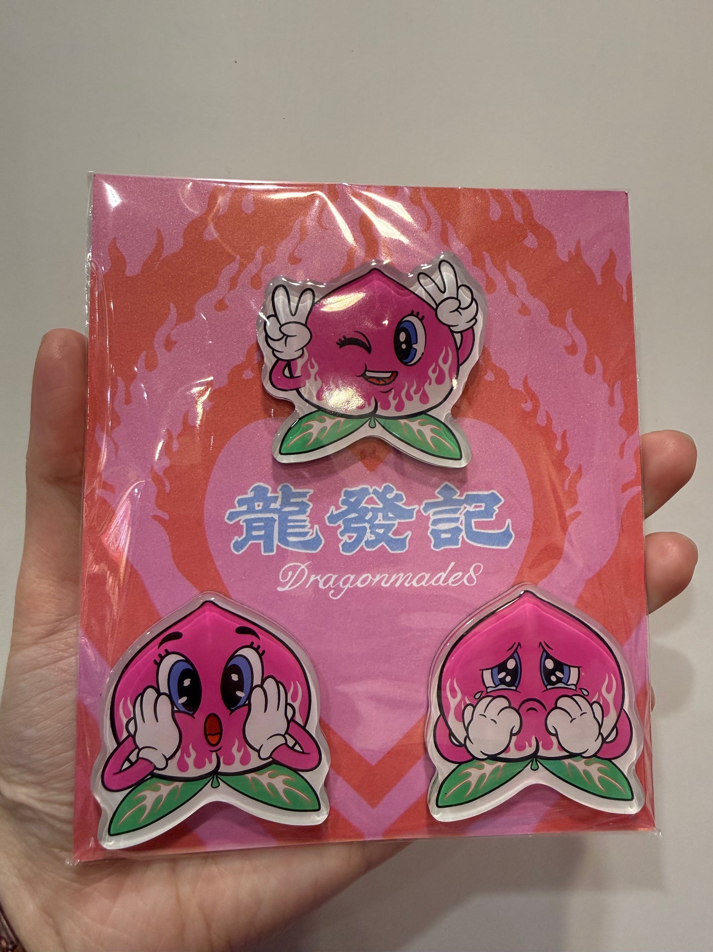 Peach Boy Fidget Magnets ( 3 in 1 )