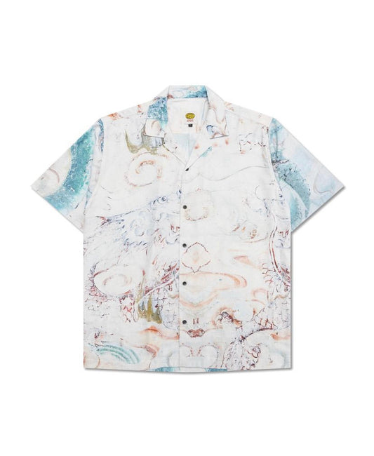 蒼璧 Cloud Dragon Shirt White