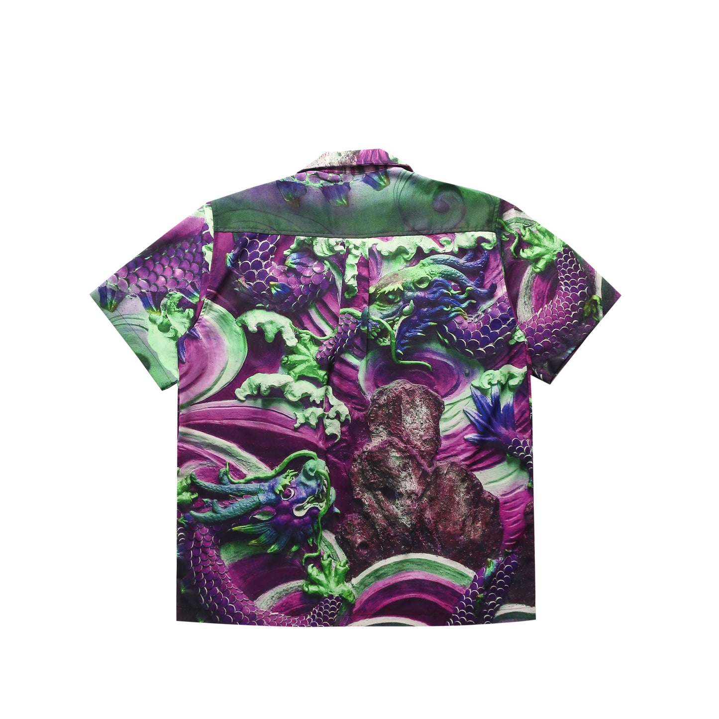 迷離Lean Dragon Shirt Purple