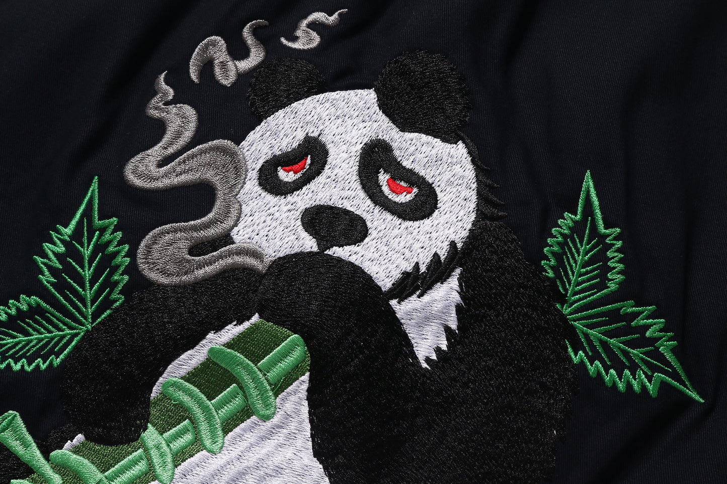 白舟花熊Panda Shirt